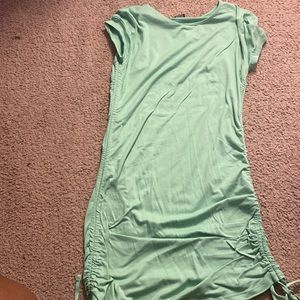 CUTE MUST BUY!!! Green adjustable string dress